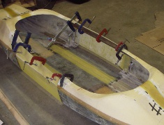 Attaching the sideplates